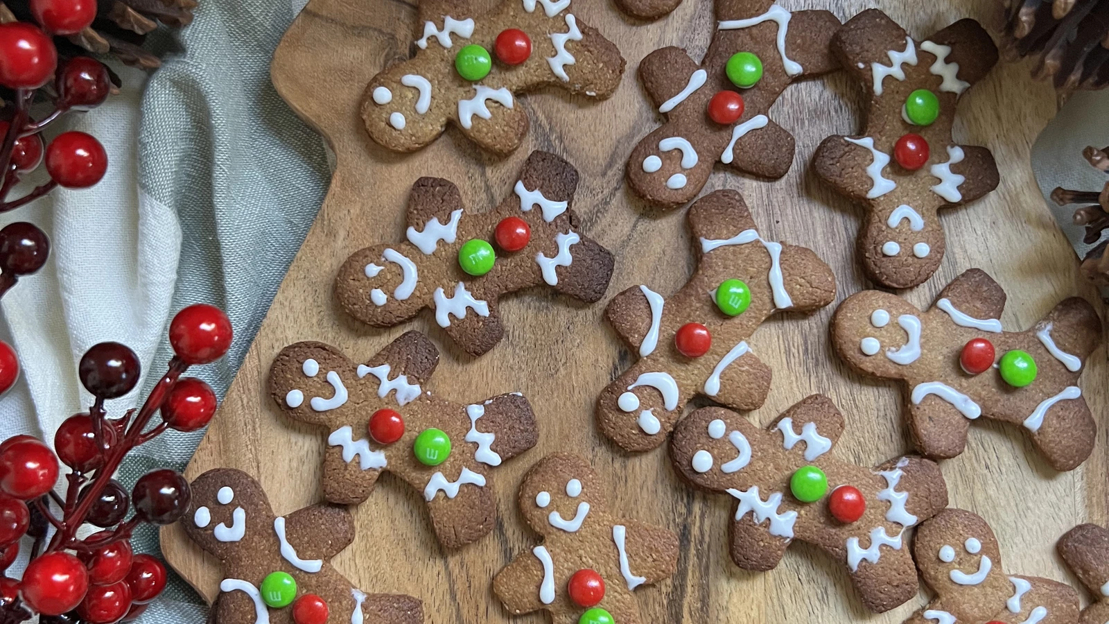 Wholefood Gingerbread Men