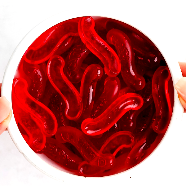 Image of Cherry Echinacea Infused Gummy Worms