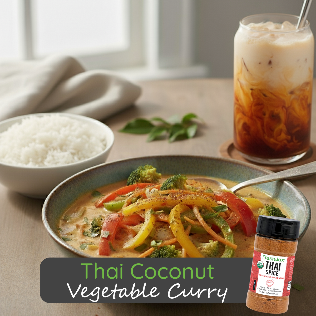 Thai Coconut Vegetable Curry