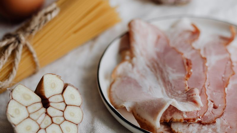 Image of Rokerig gekonfijt spek