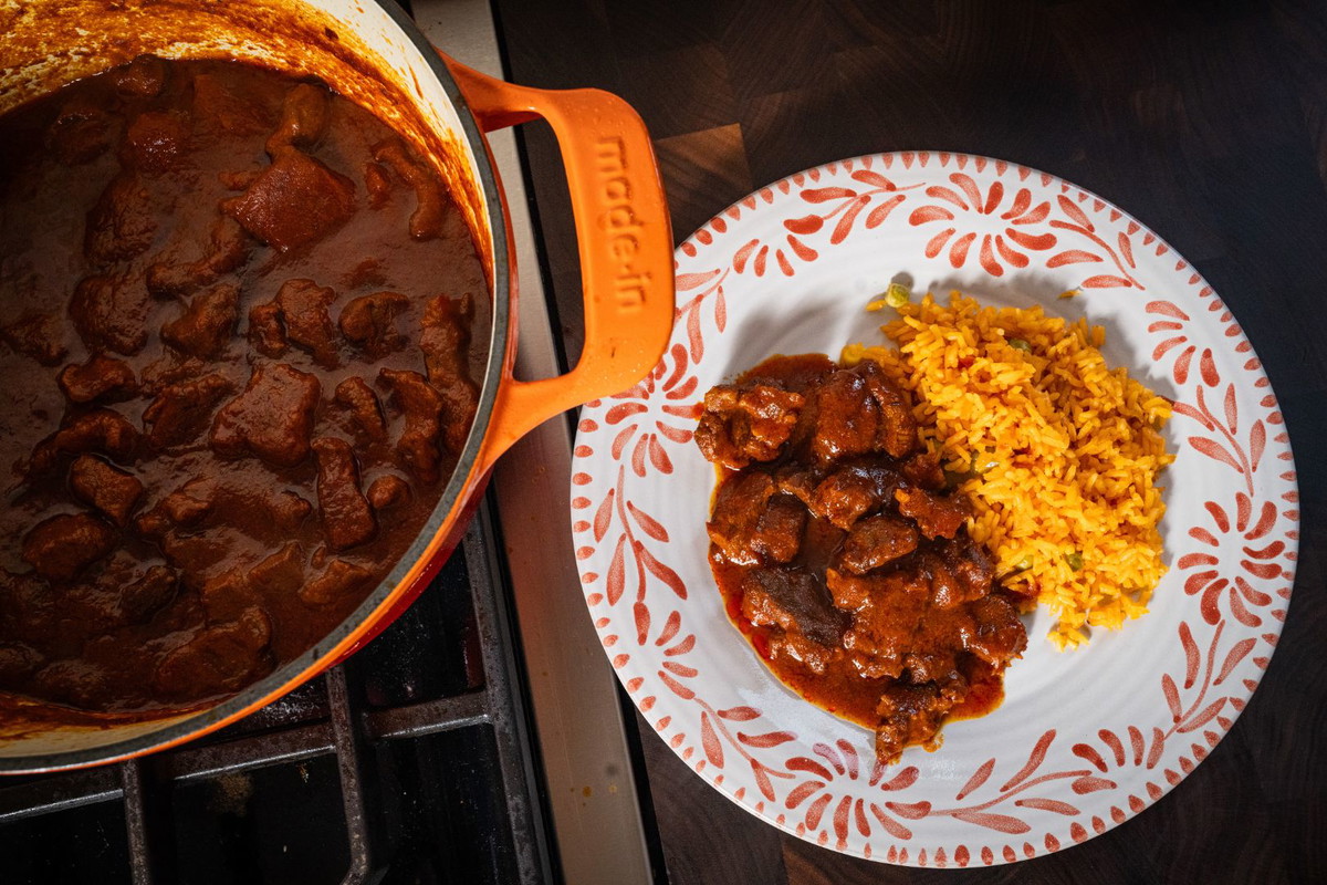Chile Colorado (Mexican Beef Stew)