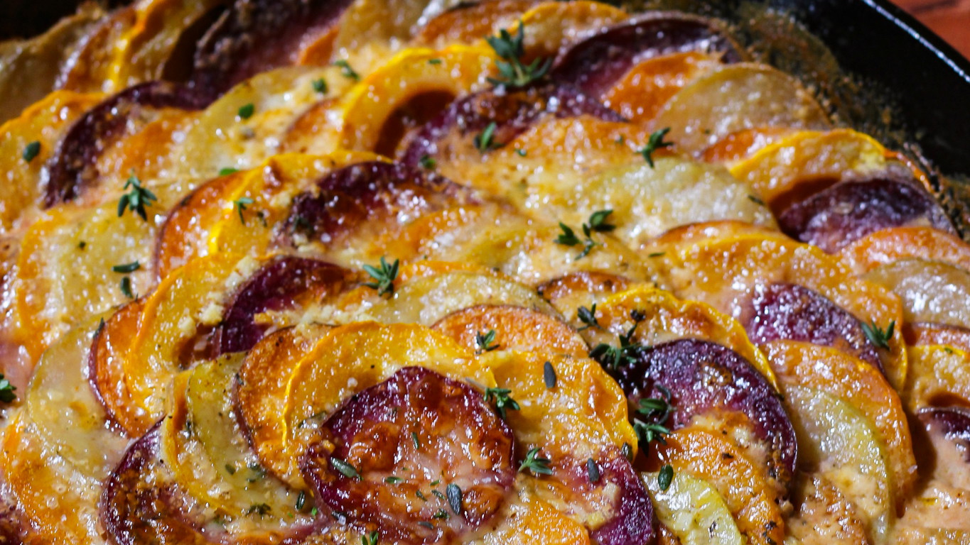 Image of Root Vegetable Gratin