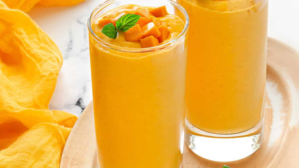 Image of Mango Smoothie Recipe Using Real Extract