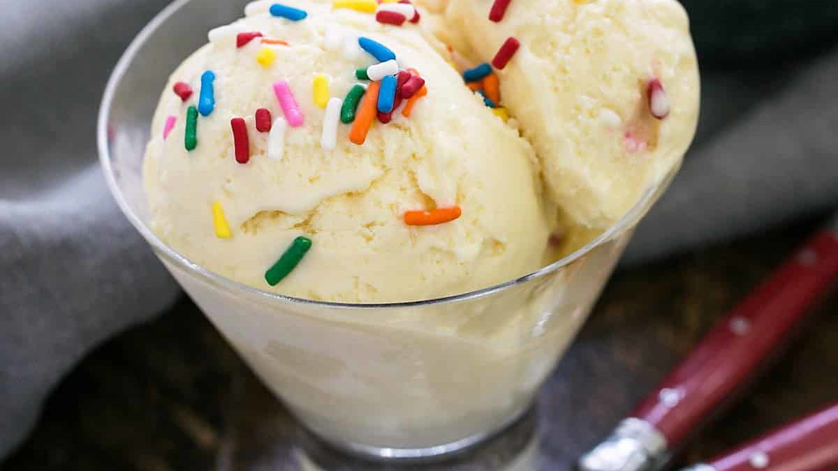 Image of Cake Batter Ice Cream (Cold Stone Copycat)