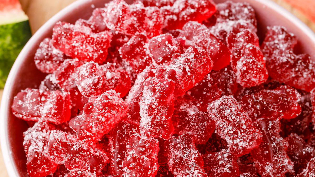 Image of Watermelon Sour Hard Candy Recipe