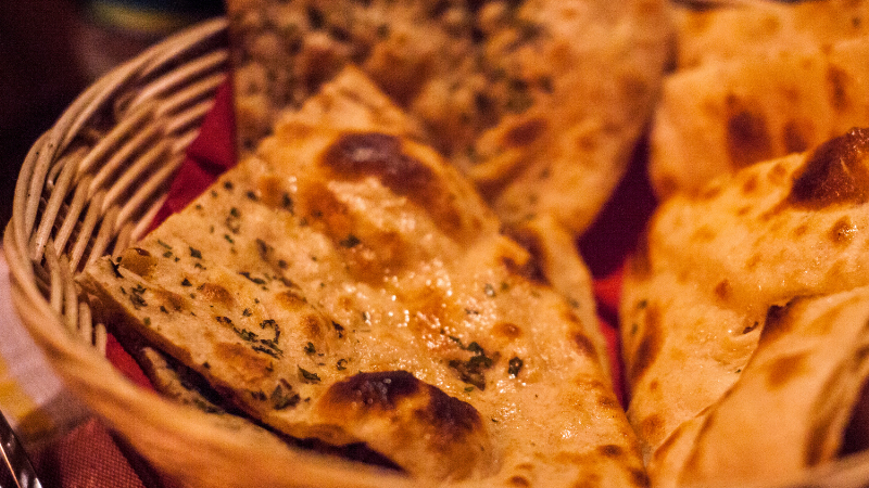 Image of Zwarte Knoflook Flatbread