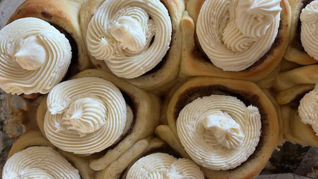 Image of Cinnamon Rolls with Cream Cheese Frosting 