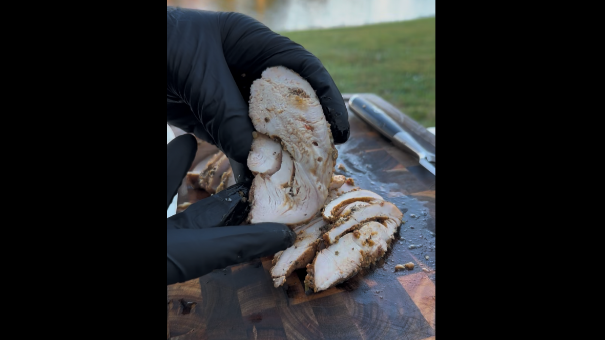 Image of Brined + Butter Injected Smoked Turkey Breast