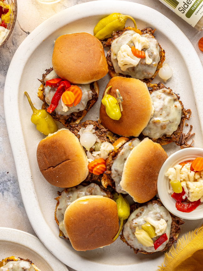 Image of Italian Shredded Beef Sliders