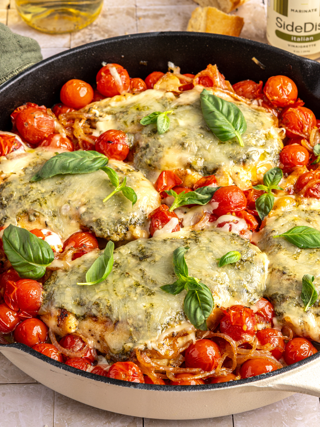Image of Skillet Caprese Chicken