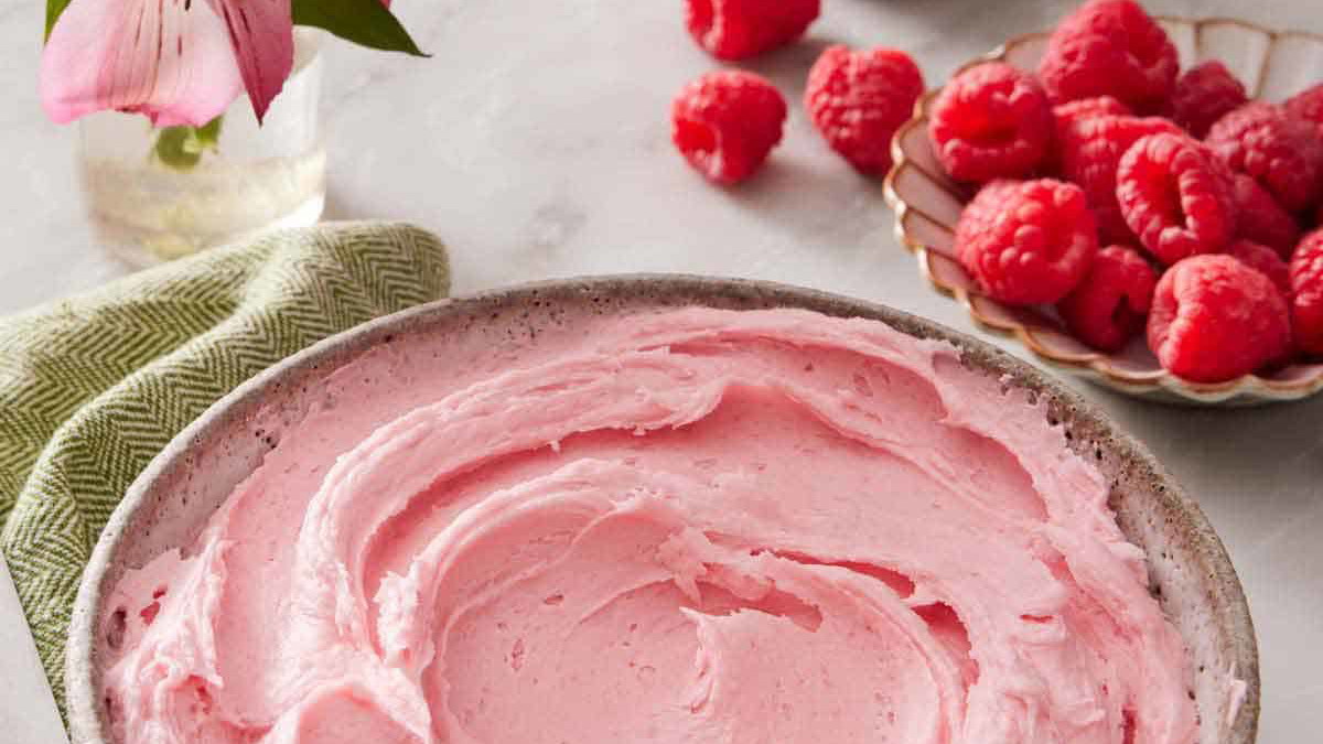 Image of Raspberry Buttercream Frosting