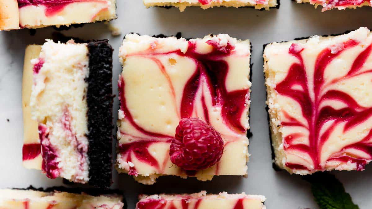 Image of Raspberry Cheesecake Bars