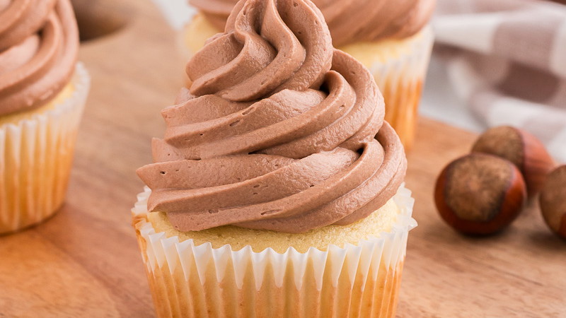 Image of Hazelnut Frosting for Cakes
