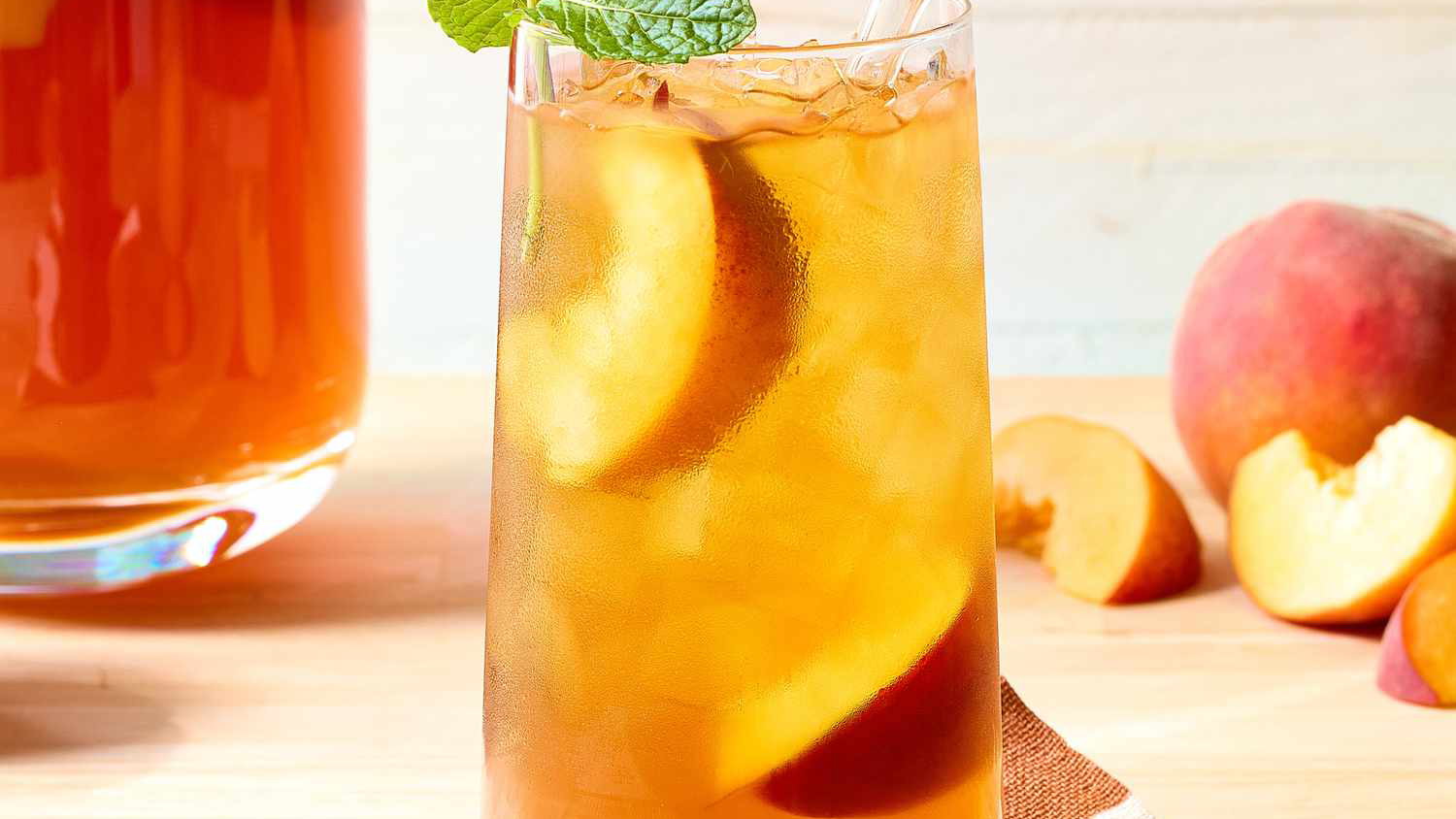 Image of Peach Iced Tea Recipe