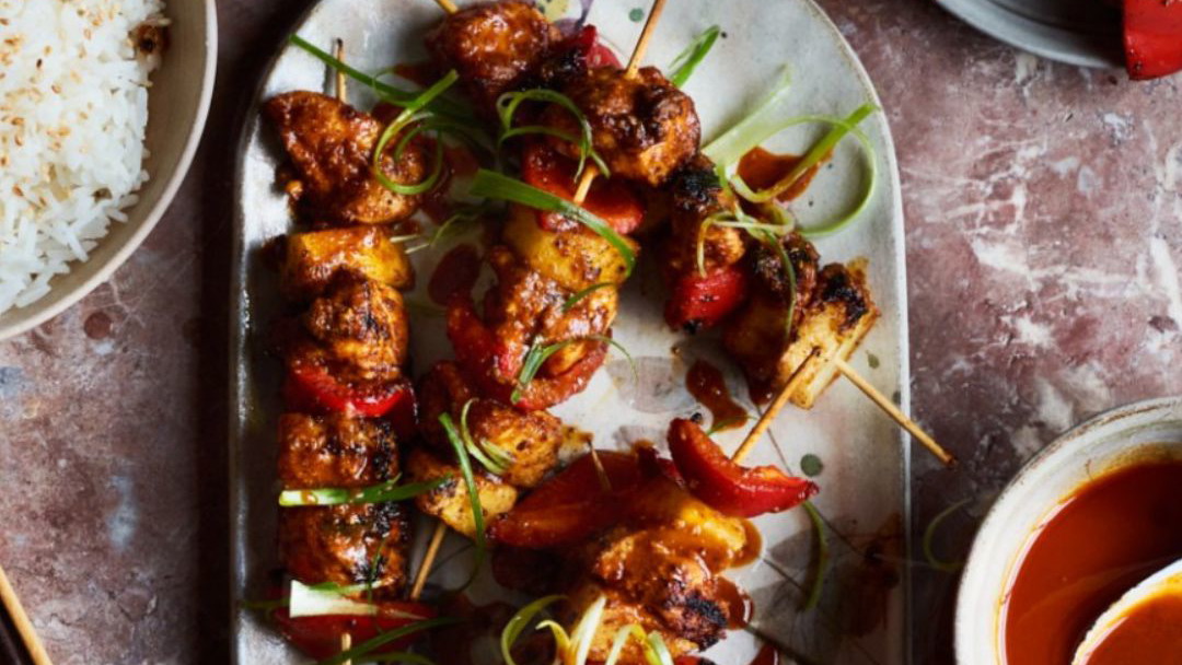 Satay Chicken Skewers 