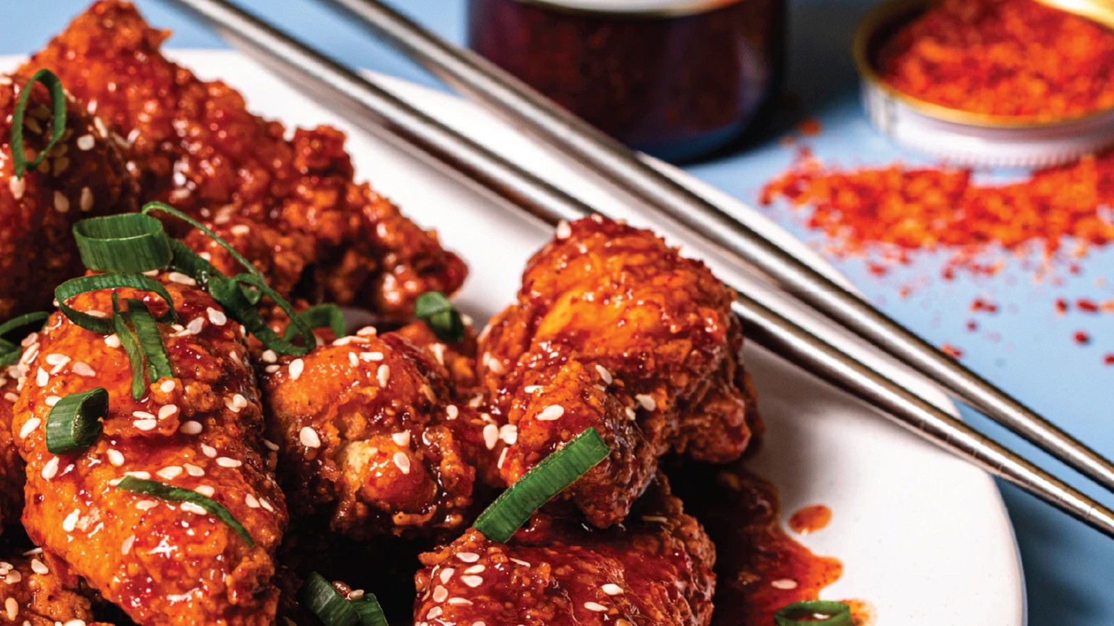 Image of Poulet frit coréen au gochugaru & miel