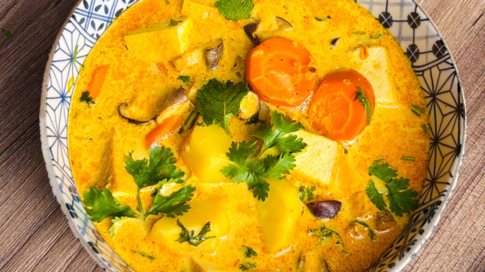Image of Ragoût vietnamien végétarien au curry doux
