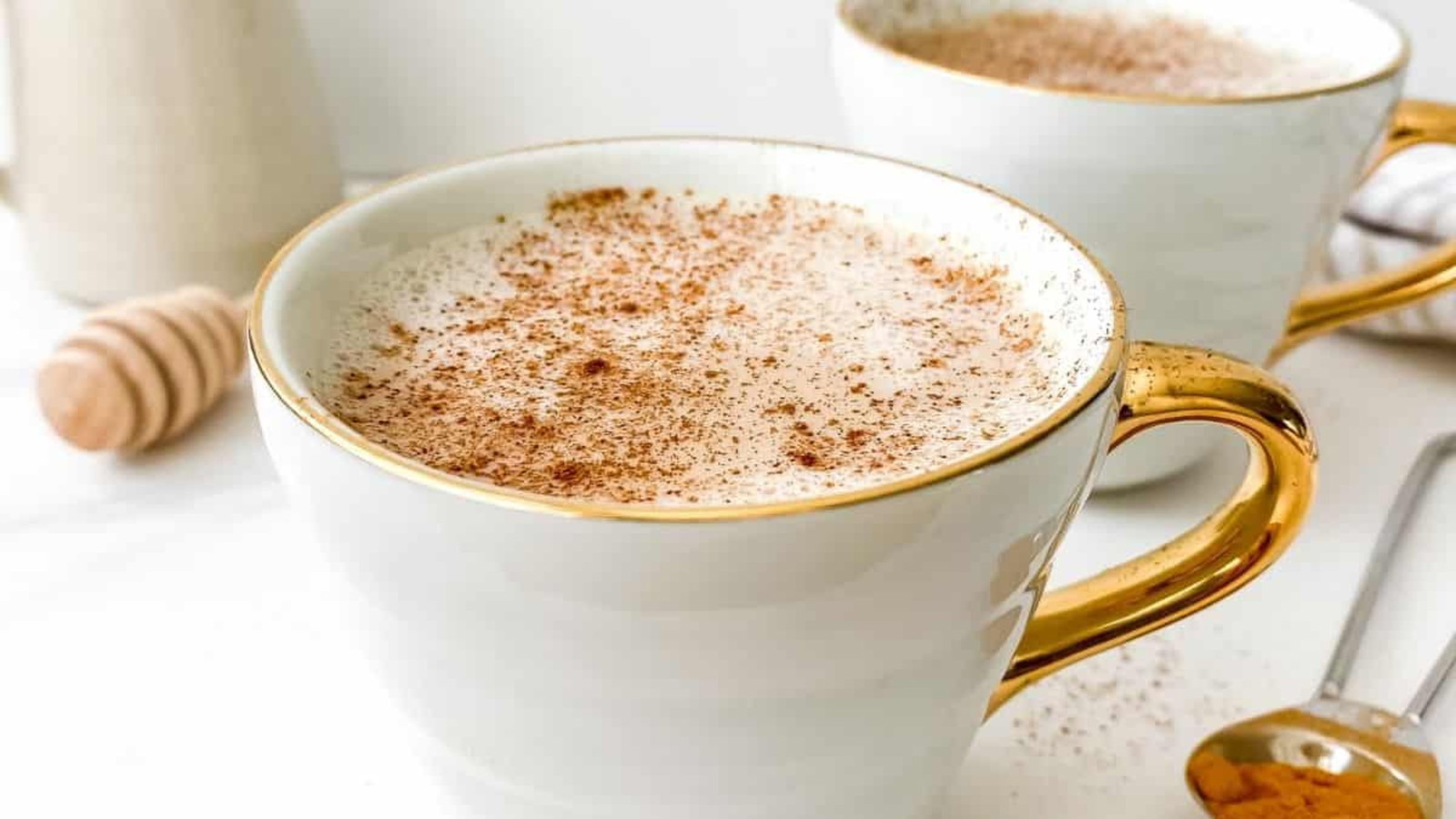 Image of Latte gingembre, miel & lait de soja