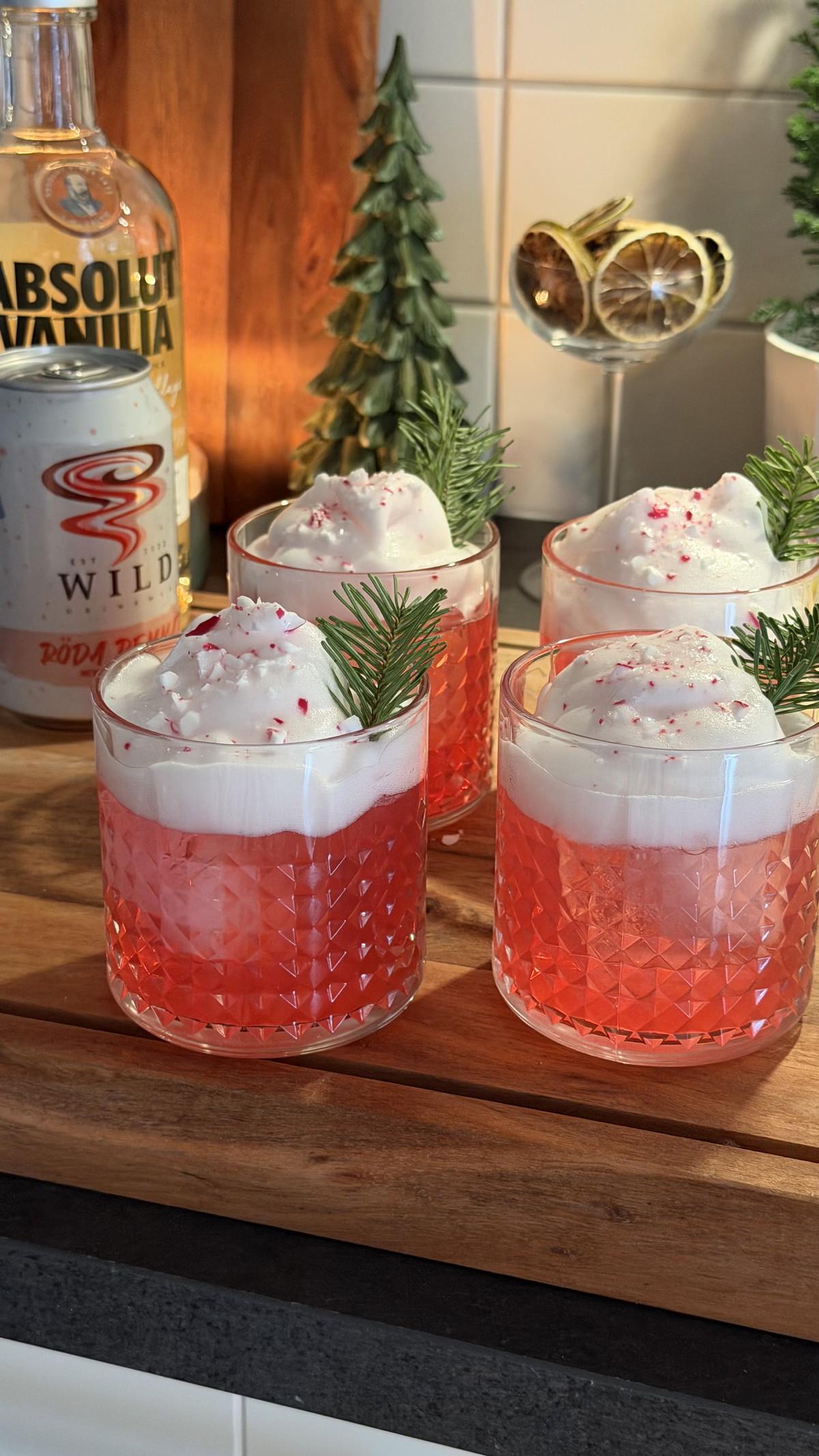 Adeventsdrink med juleskum