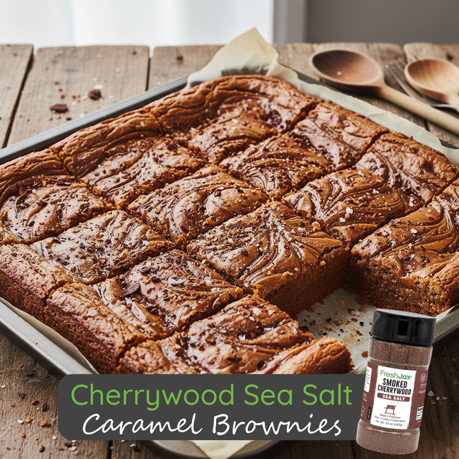 Image of Cherrywood Sea Salt Caramel Brownies