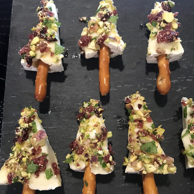 Image of Brie Christmas Tree 