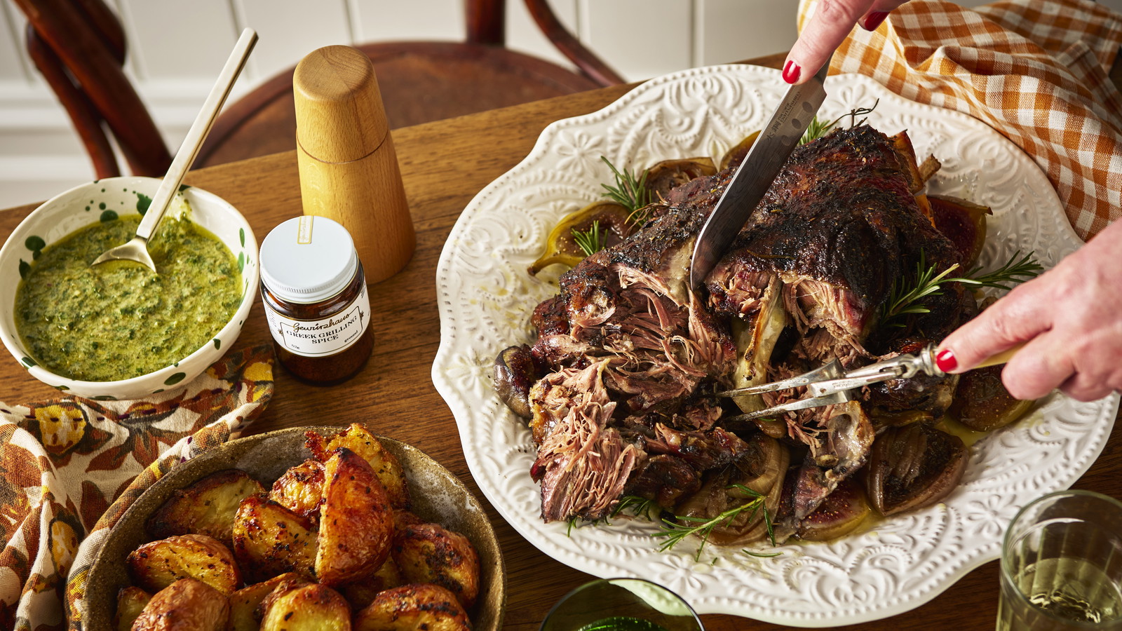 Image of Roast Greek Lamb Shoulder