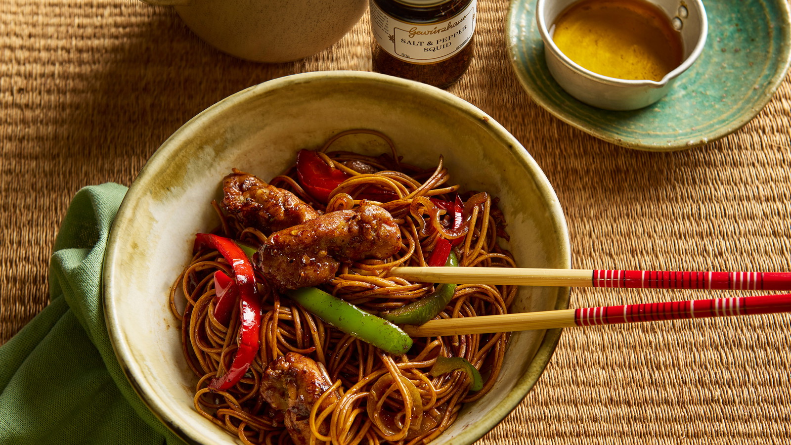 Image of Salt & Pepper Chicken Noodle Stirfry
