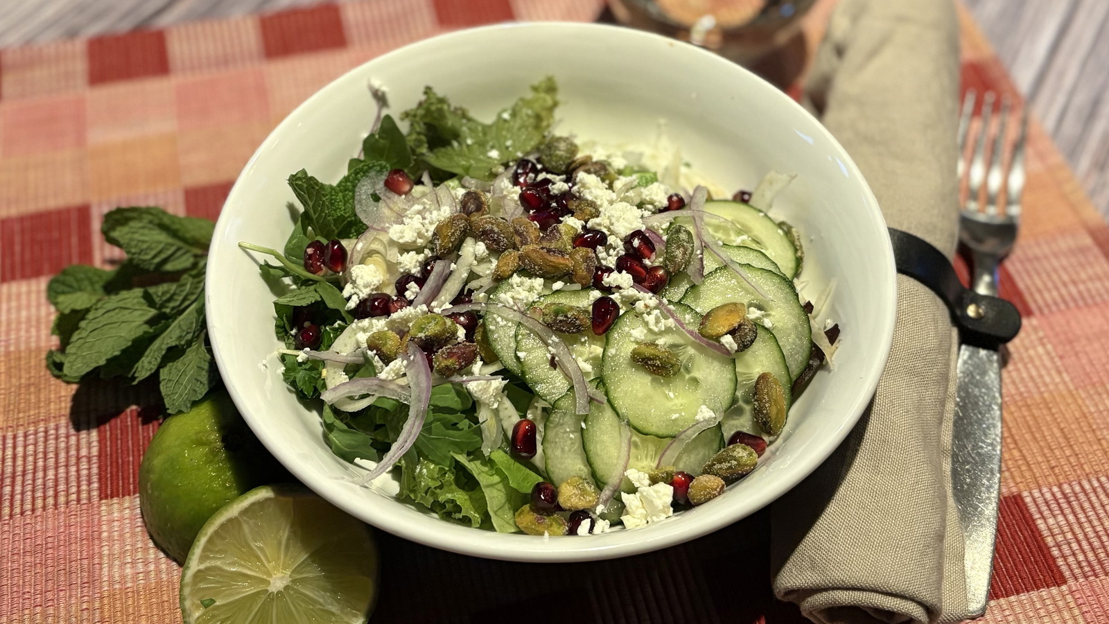 Image of fennel and pomegranate salad