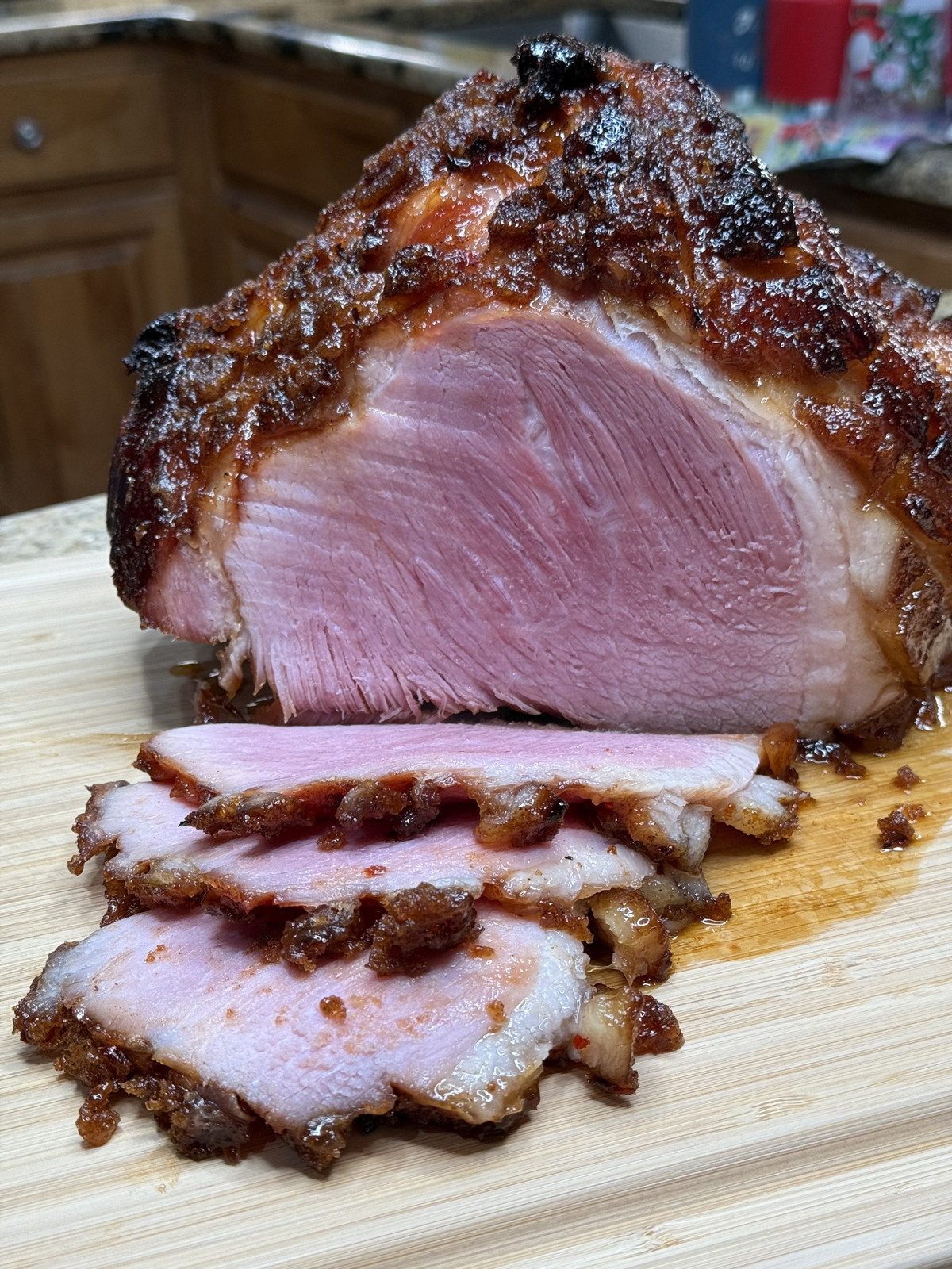 Kurvball Whiskey Hot Honey Glazed Ham!