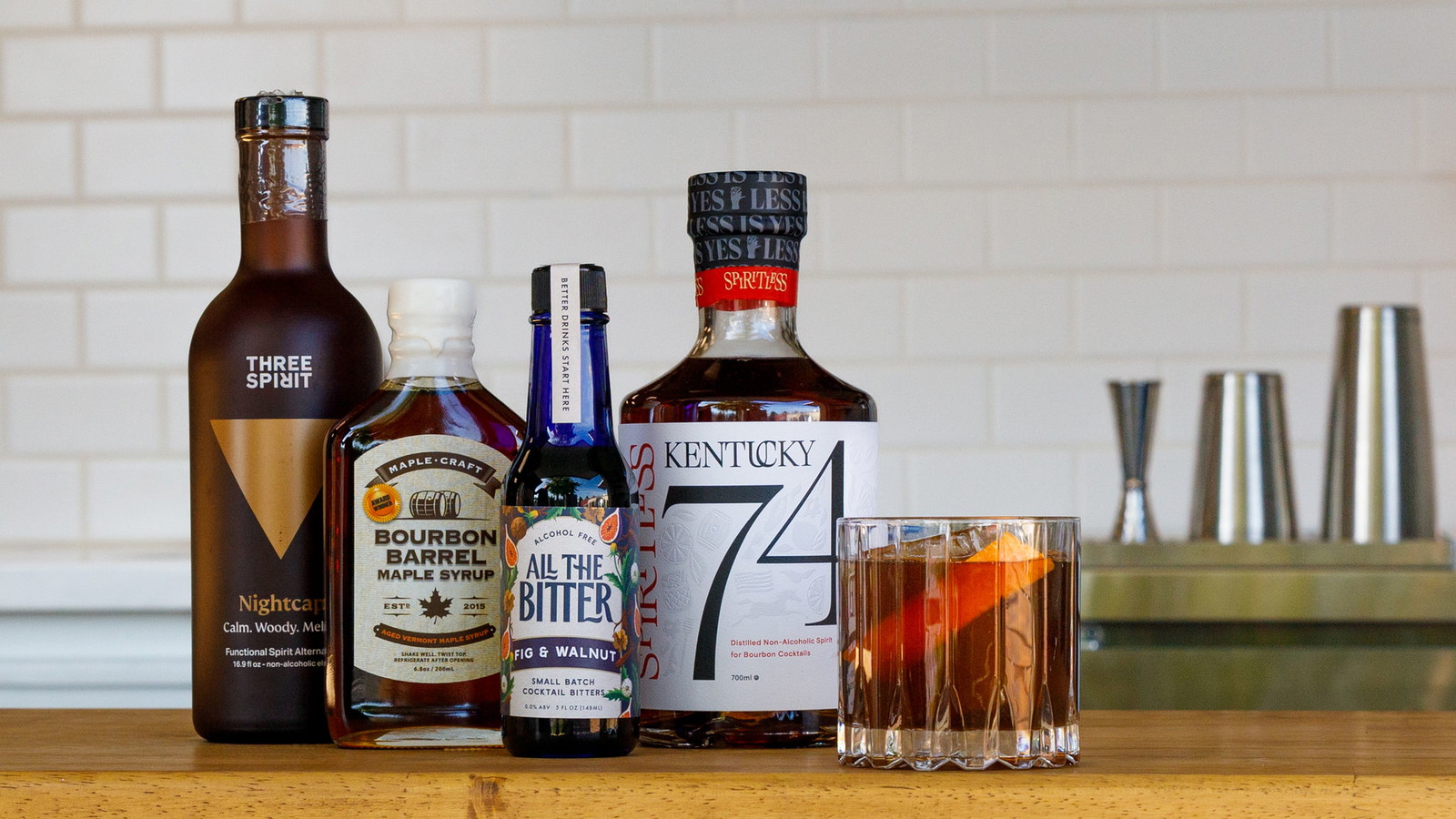 Image of Maple Old Fashioned (Non-Alcoholic)