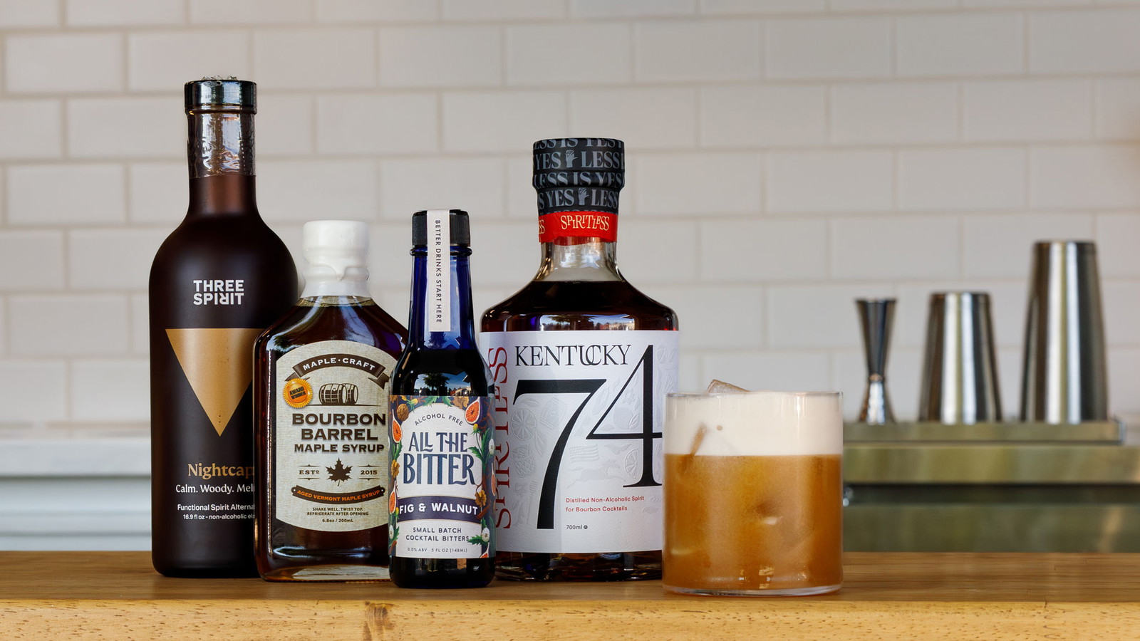 Image of Maple Whiskey Sour (Non-Alcoholic)
