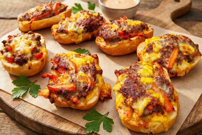 Image of Party-Brötchen mit Beef Rub