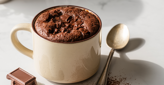 Image of Delicious & Healthy Chocolate Mug Cake Recipe UK