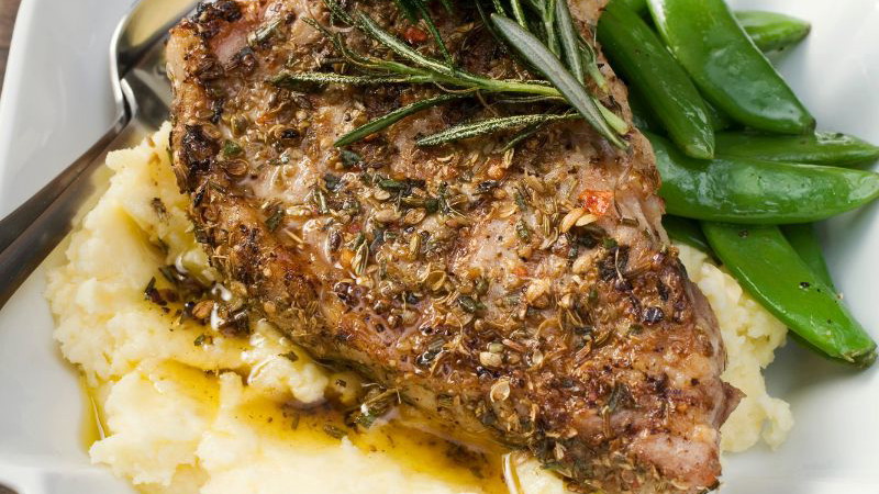 Image of  Karbonades met spitskoolstamppot