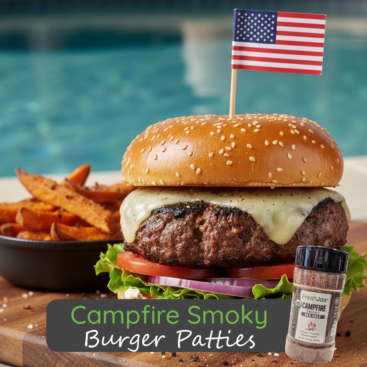 Campfire Smoky Burger Patties
