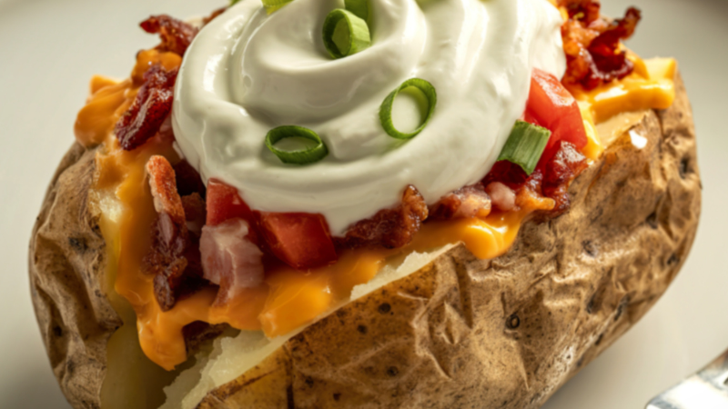 Image of Gepofte aardappel recept