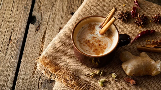 Image of Spiced Chai Latte with Collagen + Elastin 
