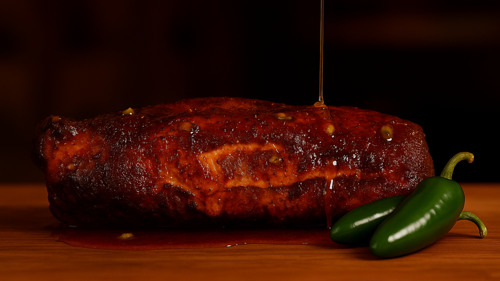 Smoked Jalapeno Honey Glazed Pork Loin-image
