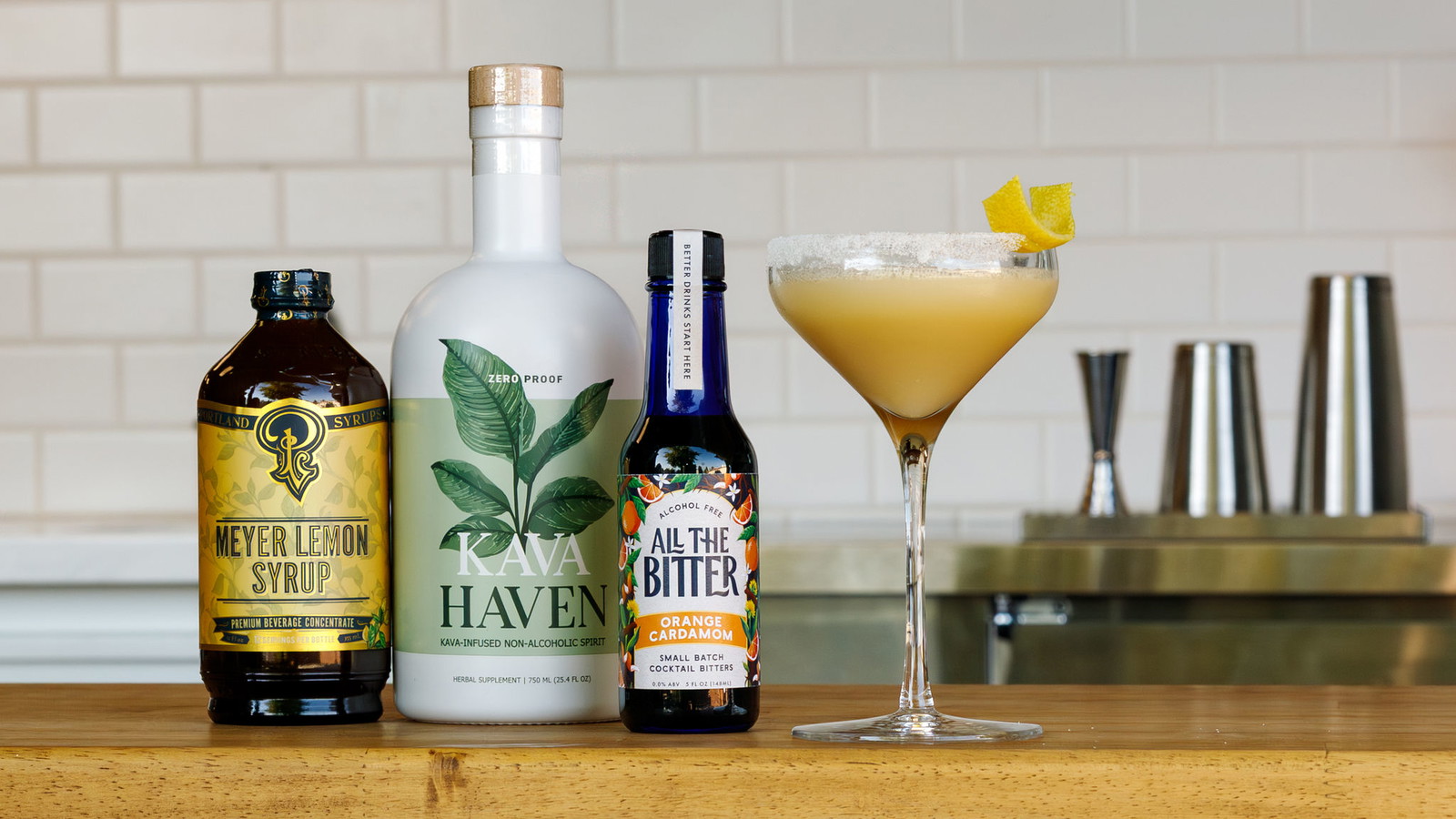 Image of Yuzu Meyer Lemon Drop (Kava Mocktail)