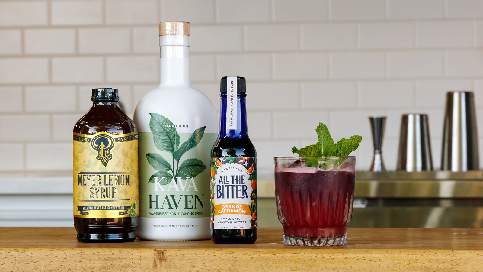 Image of Blackberry Smash (Kava Mocktail)