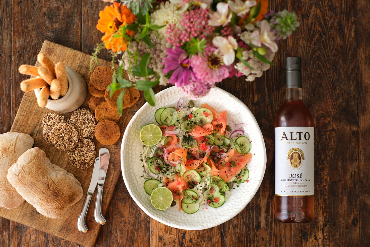Salmon Snacking Plate