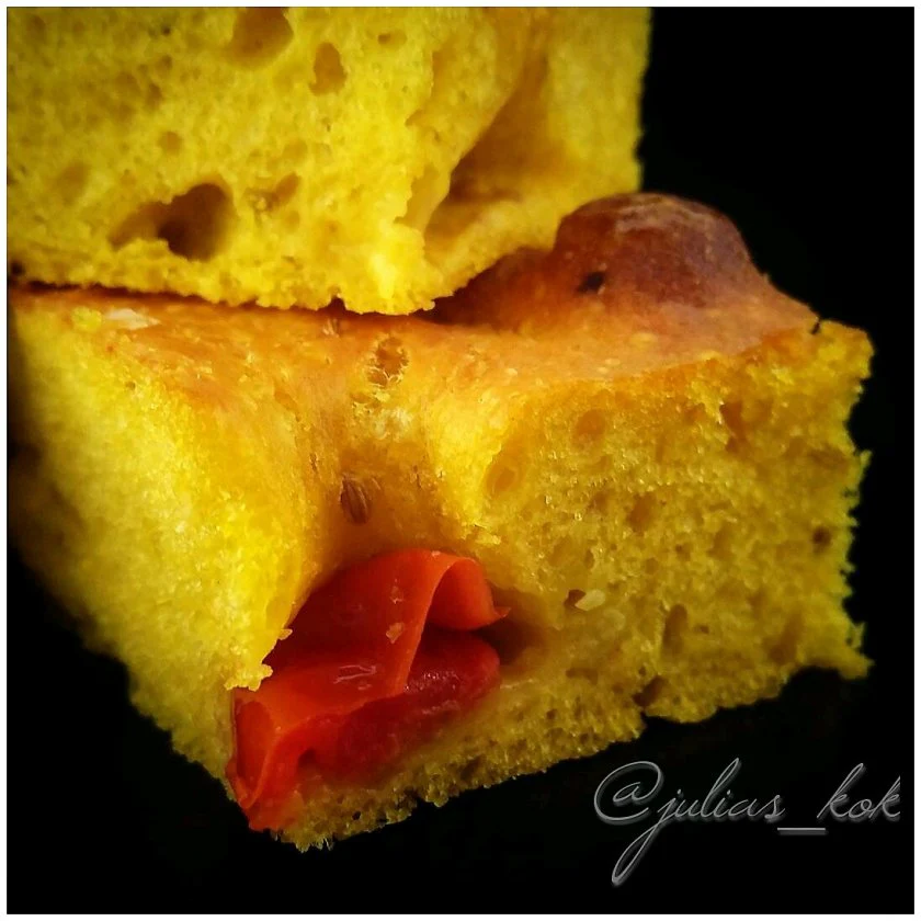 Saffransfocaccia
