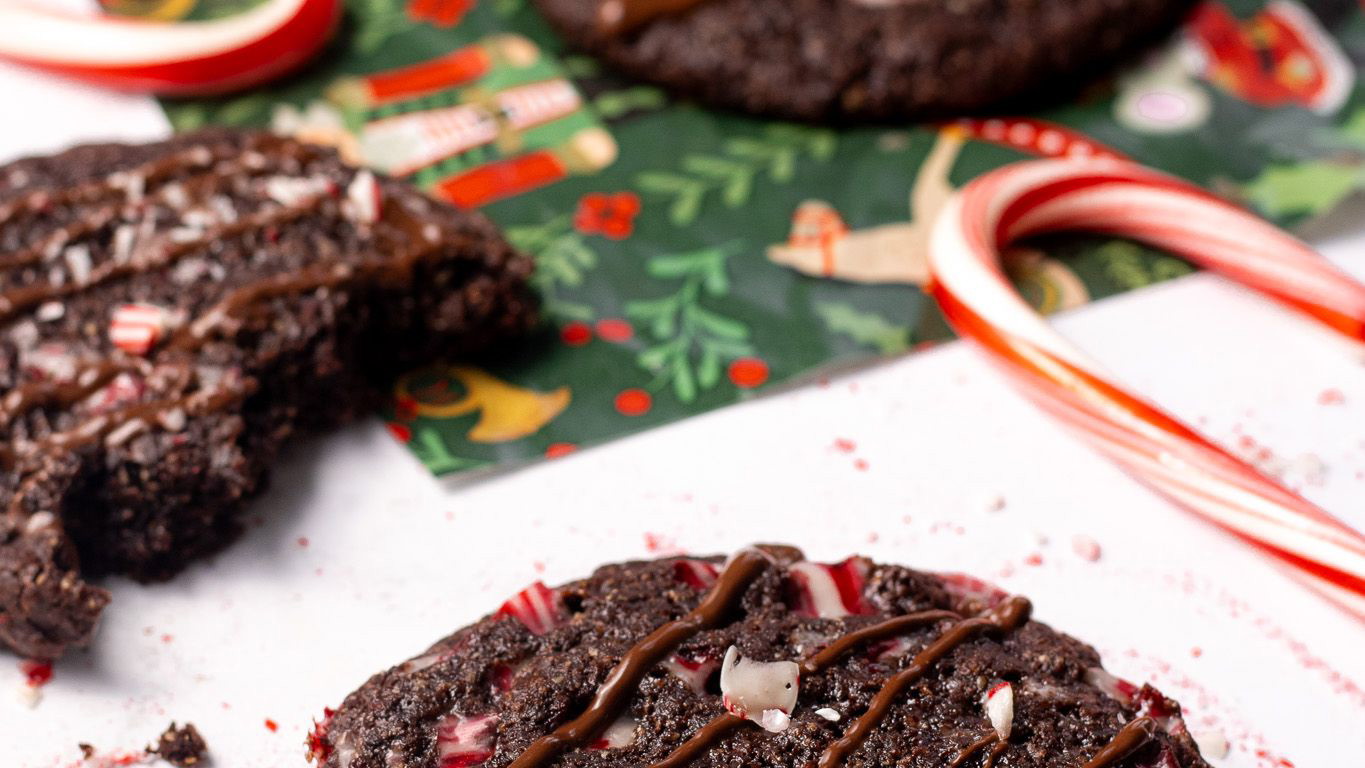Image of Sprouted Wheat Chocolate Christmas Cookie