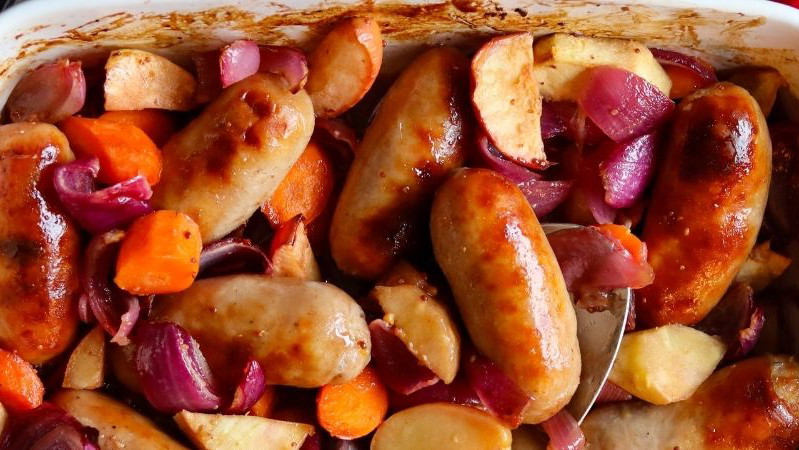 Image of Tiptree Cumberland Sauce Winter Traybake