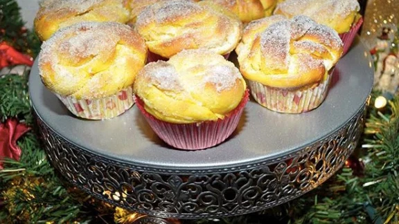 Saffransbullar med vit choklad