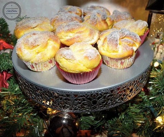 Saffransbullar med vit choklad