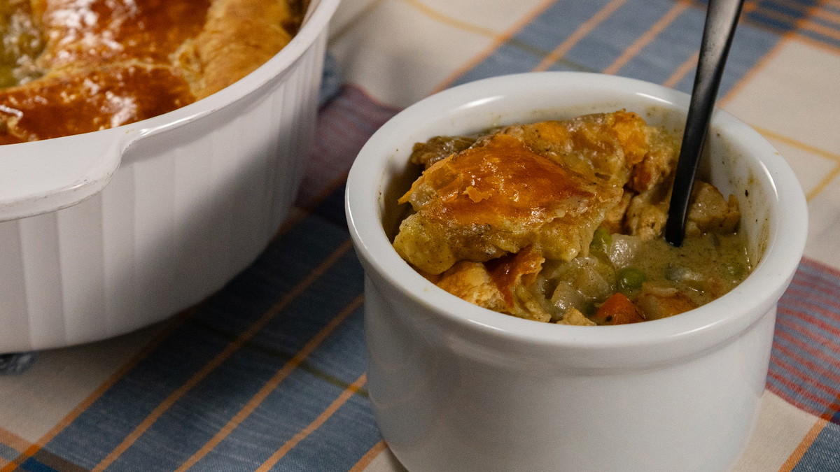 The Coziest Chicken Pot Pie