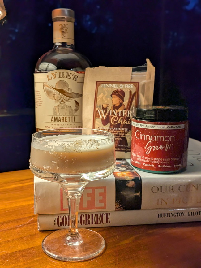 Image of Entertaining this Winter? Include this Chaitini for a sophisticated alcohol-free option