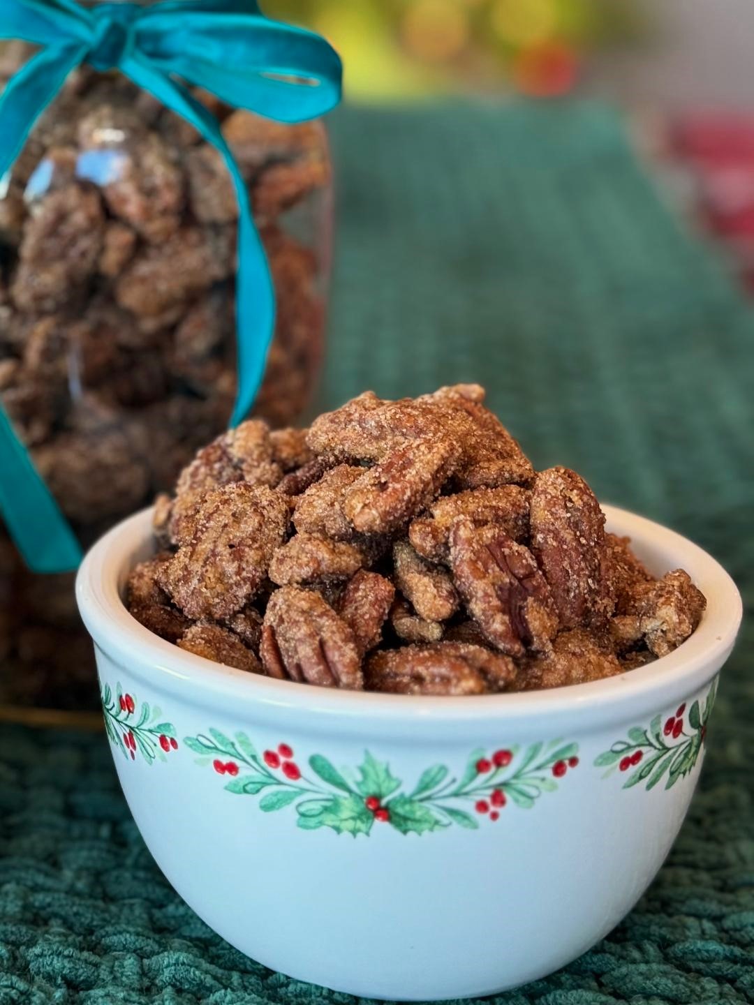 Vanilla & Spice Candied Pecans