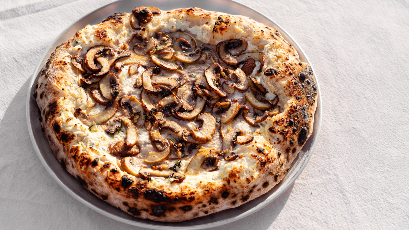 Image of Mushroom, Ricotta & Truffle Pizza